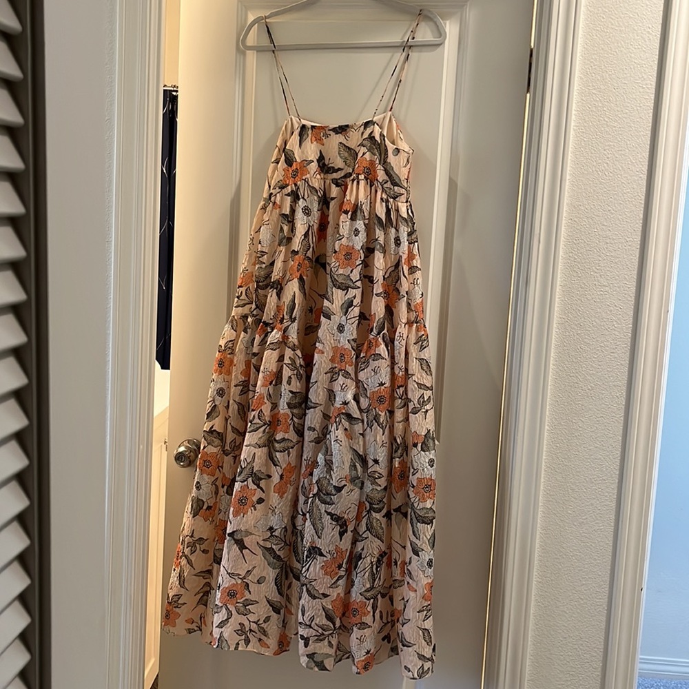 Astrid Dress in Alabaster - Picture 11 of 13